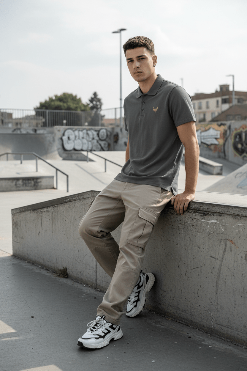 Polo Braise Brodé - Phelys-Paris