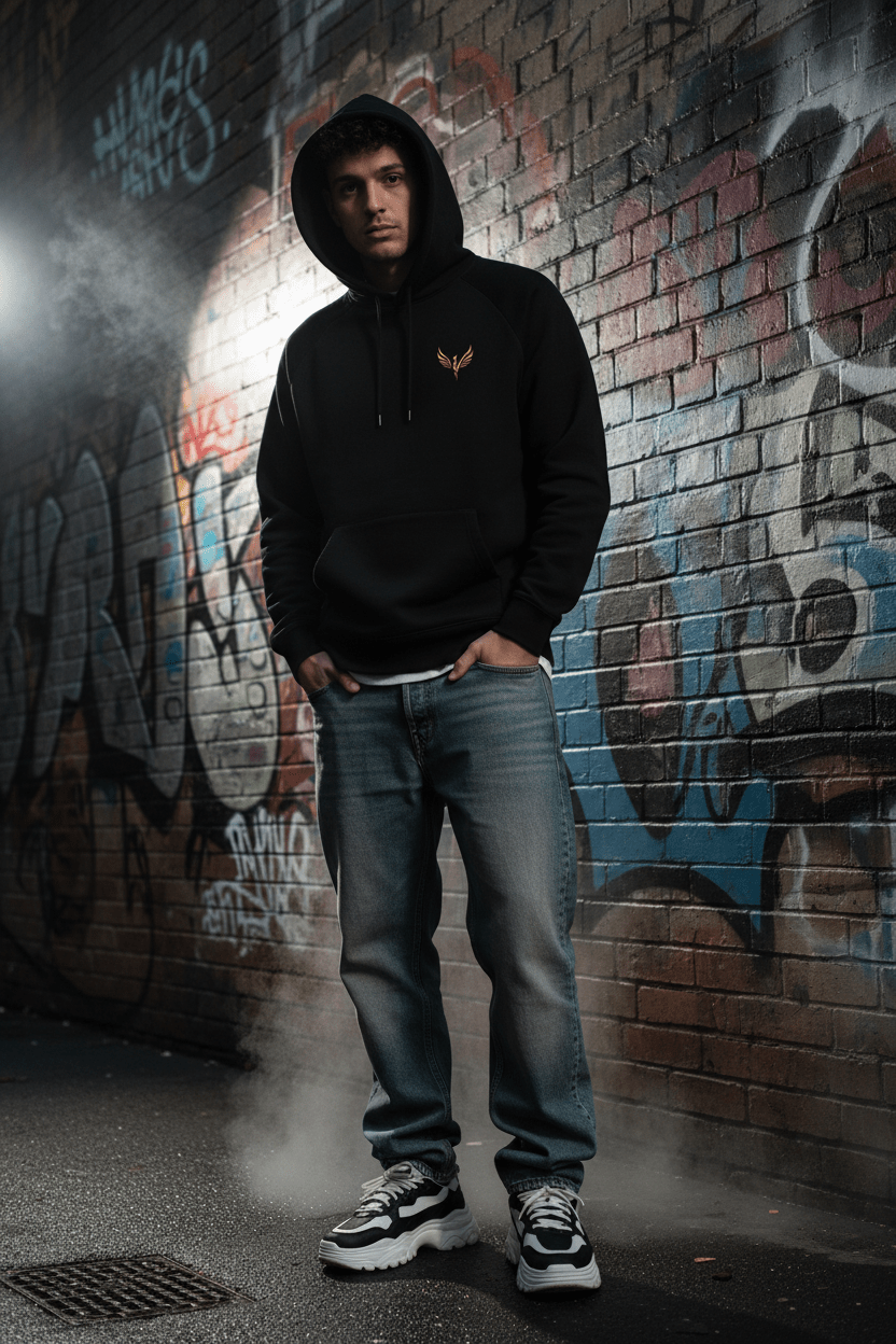 Sweat Raglan Cendre Homme - Phelys-Paris